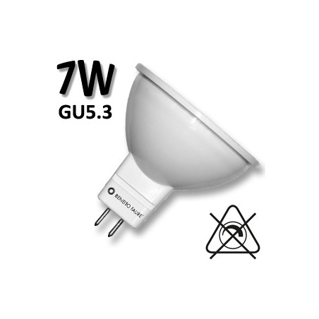 Ampoule LED BENEITO 7W GU5.3 12V 15° 2700K