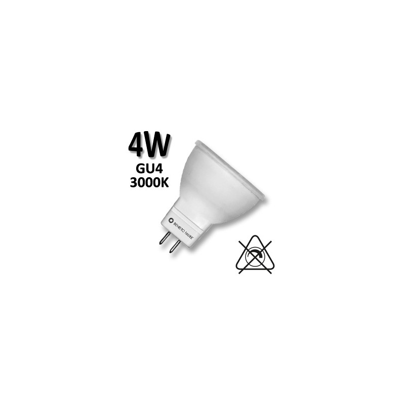 Ampoule LED BENEITO MR11 4W GU4 60° Ø35mm