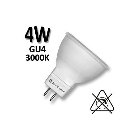 Ampoule LED BENEITO MR11 4W GU4 60° Ø35mm