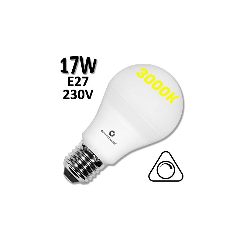 Ampoule LED BENEITO 17W E27 230V - 3528 3529