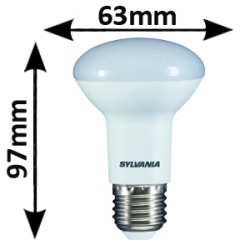 Ampoule réflecteur LED R63 7W E27 - SYLVANIA Refled R63