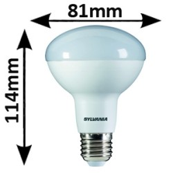 Ampoule réflecteur LED R80 9W E27 - SYLVANIA Refled R80