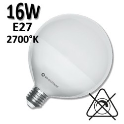 Ampoule Globe LED opale Ø120mm 16W E27 230V - BENEITO 3521 3523