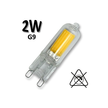 Ampoule LED G9 2W 230V - Lampe pépite LED GIRARD SUDRON