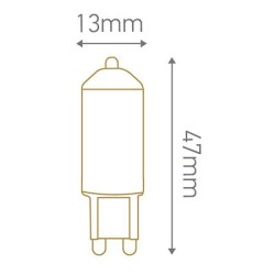 Ampoule LED G9 2W 230V - Lampe pépite LED GIRARD SUDRON