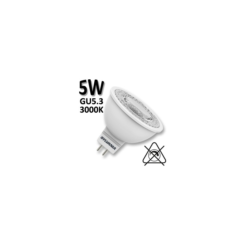 Ampoule GU5.3 LED SYLVANIA RefLED MR16 V3 5W 12V