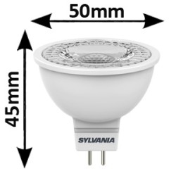 Ampoule GU5.3 LED SYLVANIA RefLED MR16 V3 5W 12V