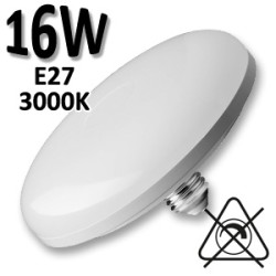Ampoule LED circulaire 16W E27 230V 150mm - Ampoule disk basic