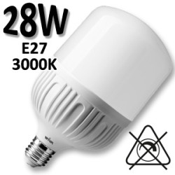 Ampoule LED tubulaire 28W E27 230V - LED HI POWER