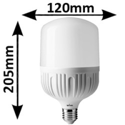 Ampoule LED tubulaire 35W E27 230V - LED HI POWER