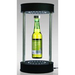 Lampe apesanteur noire porte bouteille MAGNETIC LAND