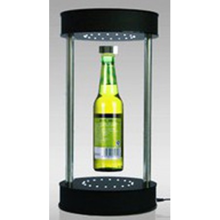 Lampe apesanteur noire porte bouteille MAGNETIC LAND