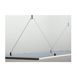 Filins de suspension pour dalle LED JISO