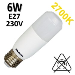 Ampoule LED tubulaire SYLVANIA STICK 6W E27 230V