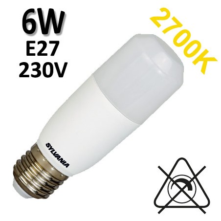 Ampoule LED tubulaire SYLVANIA STICK 6W E27 230V