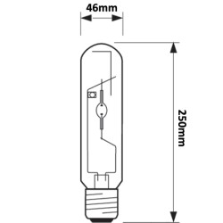 Lampe PHILIPS Master CDM-T ECO 230W E40 596814