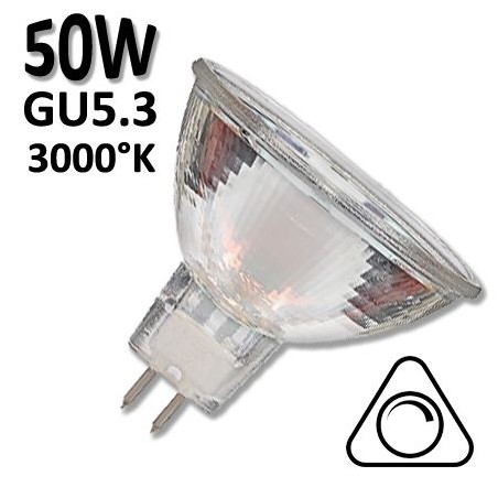 Ampoule SYLVANIA 50W GU5.3 12V - Lampe 50W MR16