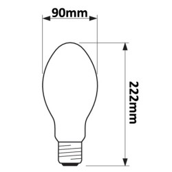 Lampe PHILIPS Master CDM-E ECO 360W E40 595688