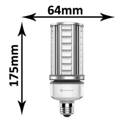 BENEITO OBO 19W E27 230V - Lampe tubulaire LED extérieure