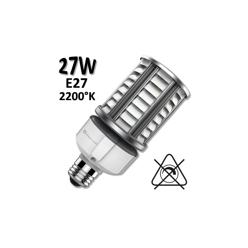 BENEITO OBO 27W E27 230V - Lampe tubulaire LED extérieure