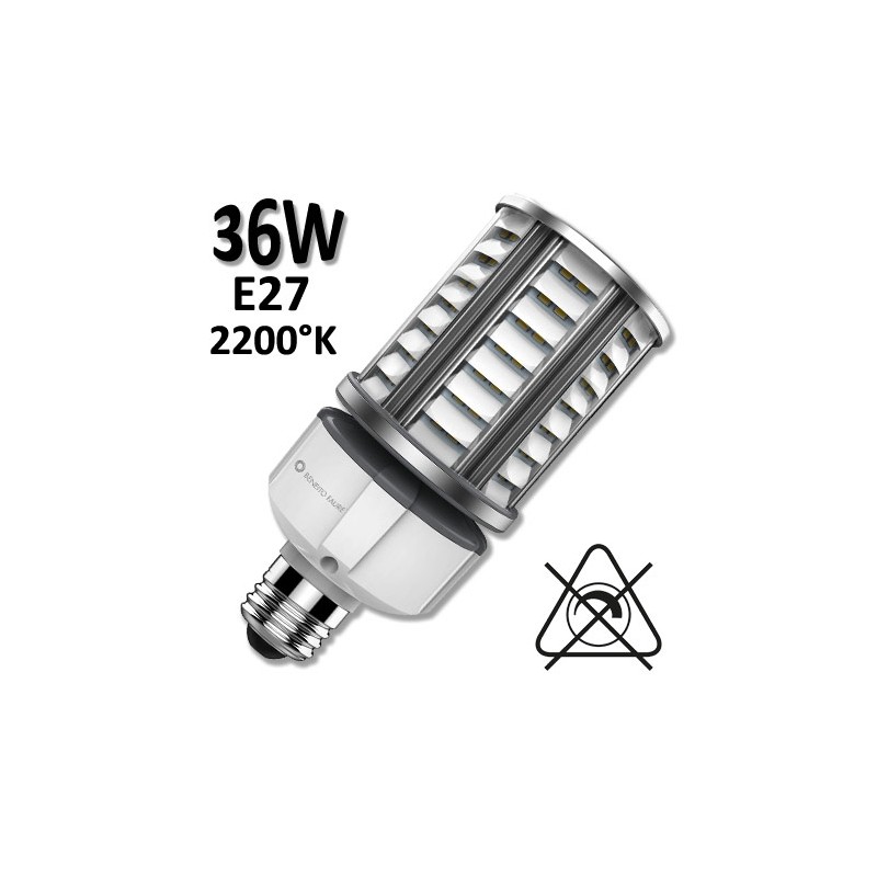 BENEITO OBO 36W E27 230V - Lampe tubulaire LED extérieure
