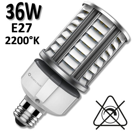 BENEITO OBO 36W E27 230V - Lampe tubulaire LED extérieure