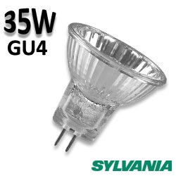 Ampoule 35W GU4 12V - Lampe MR11 Ø35mm DURALAMP