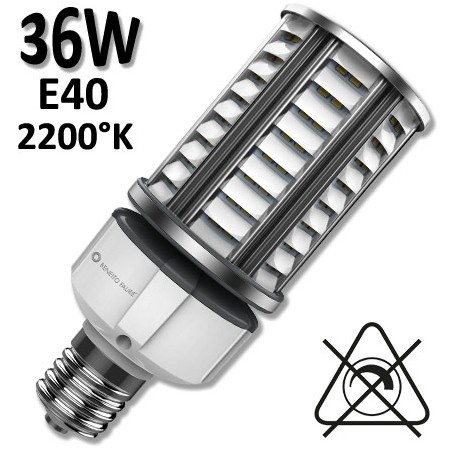 BENEITO OBO 36W E40 230V - Lampe tubulaire LED extérieure