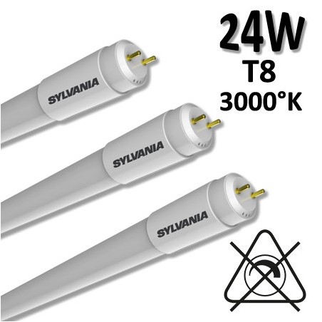 Tube LED 24W T8 pour ballast électronique SYLVANIA
