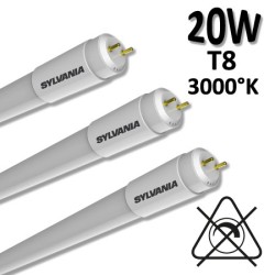 Tube LED 20W T8 pour ballast ferro ou 230V SYLVANIA