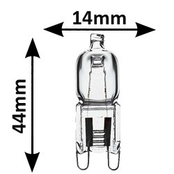 Ampoule 28W G9 230 - SYLVANIA HiPin 28W G9 0023756