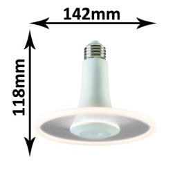 Ampoule LED circulaire SYLVANIA RADIANCE blanche 8W E27