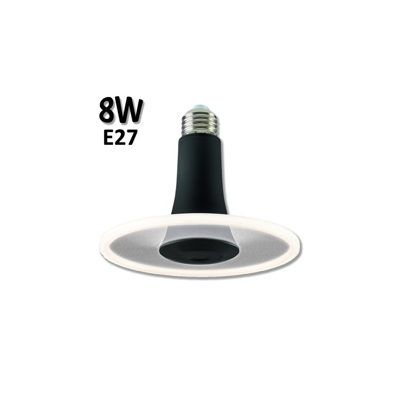 Ampoule LED circulaire SYLVANIA RADIANCE noire 8W E27