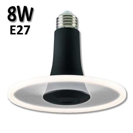 Ampoule LED circulaire SYLVANIA RADIANCE noire 8W E27