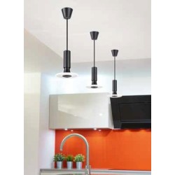 Ampoule LED circulaire SYLVANIA RADIANCE noire 8W E27