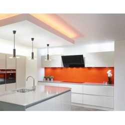 Ampoule LED circulaire SYLVANIA RADIANCE noire 8W E27