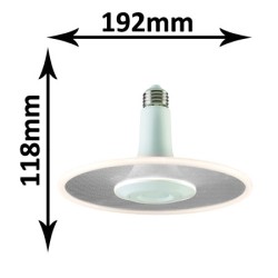 Ampoule LED circulaire SYLVANIA RADIANCE blanche 10.5W E27