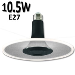 Ampoule LED circulaire SYLVANIA RADIANCE noire 10.5W E27