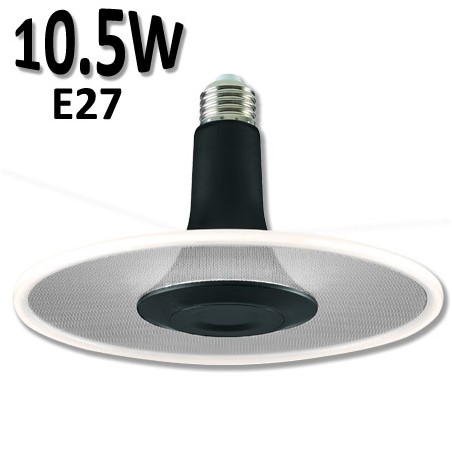 Ampoule LED circulaire SYLVANIA RADIANCE noire 10.5W E27