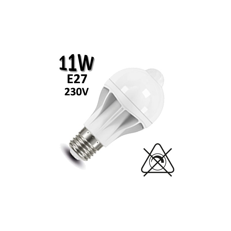 Ampoule LED avec détecteur - DURALAMP A6075-PIR