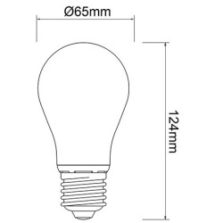 Ampoule LED BENEITO 12W E27 230V - 592125R2-C3 592125R2-F