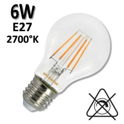 SYLVANIA 0027341 - Ampoule standard claire LED 7W E27 230V