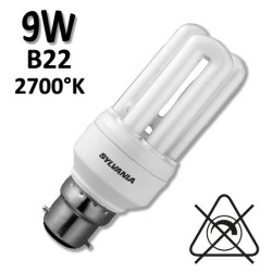 SYLVANIA Mini-Lynx Fast-Start 9W B22 827 0035022