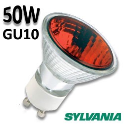 Ampoule Rouge SYLVANIA ES50 50W GU10 220V