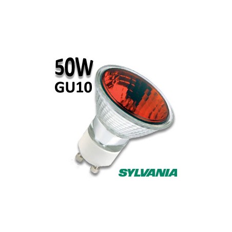 Ampoule Rouge SYLVANIA ES50 50W GU10 220V