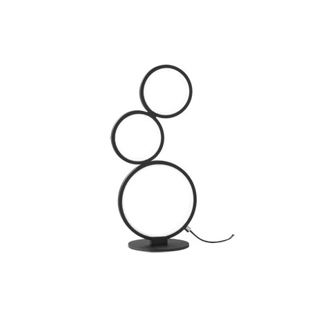 TRIO RONDO Lampe de table noire ou blanche