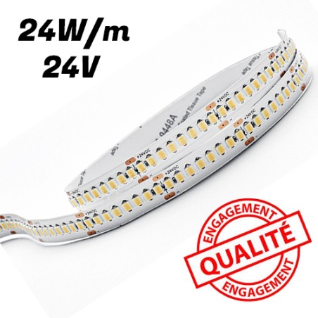 Ruban LED 24W 24V IP20 bandeau LED flexible JISO 90018