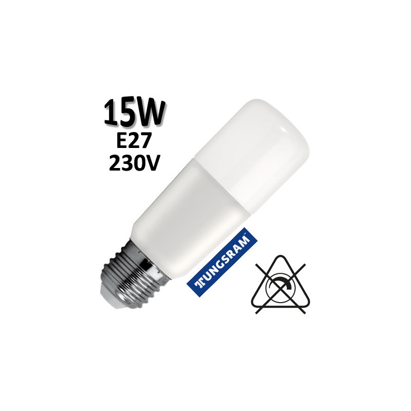 Ampoule LED tubulaire TUNGSRAM 15W E27 230V 93064056 93110187
