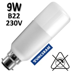 Ampoule LED tubulaire TUNGSRAM 9W B22 230V 93095932 93110205