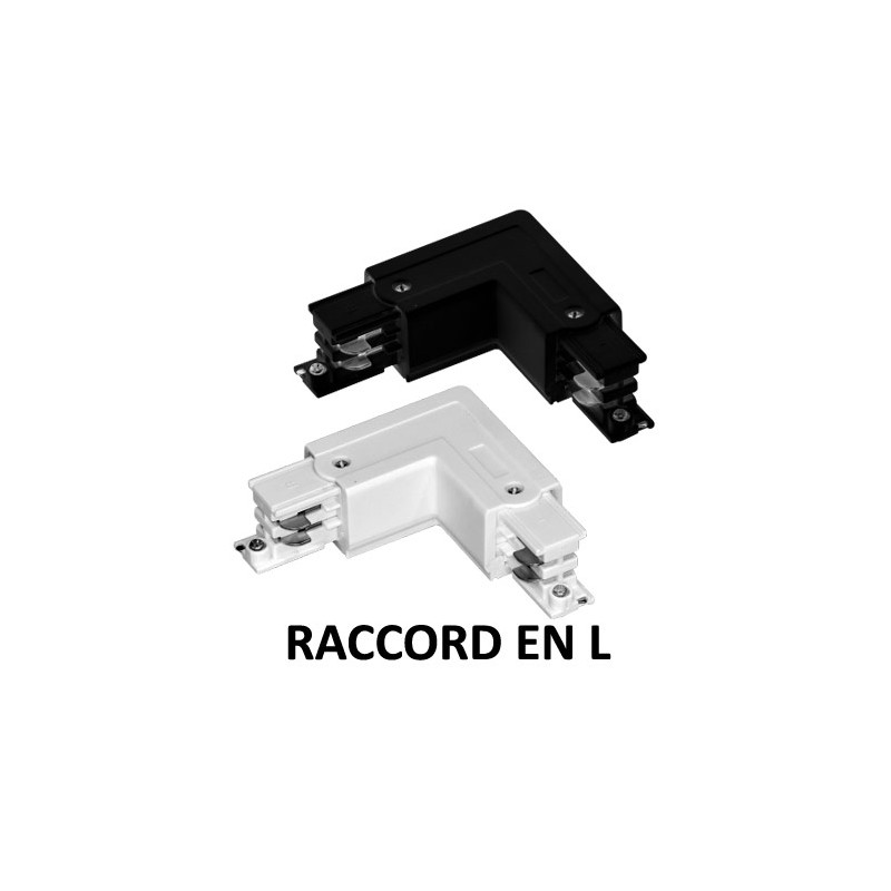 Raccord en L pour rail 3 allumages BENEITO 3365 4365 3617